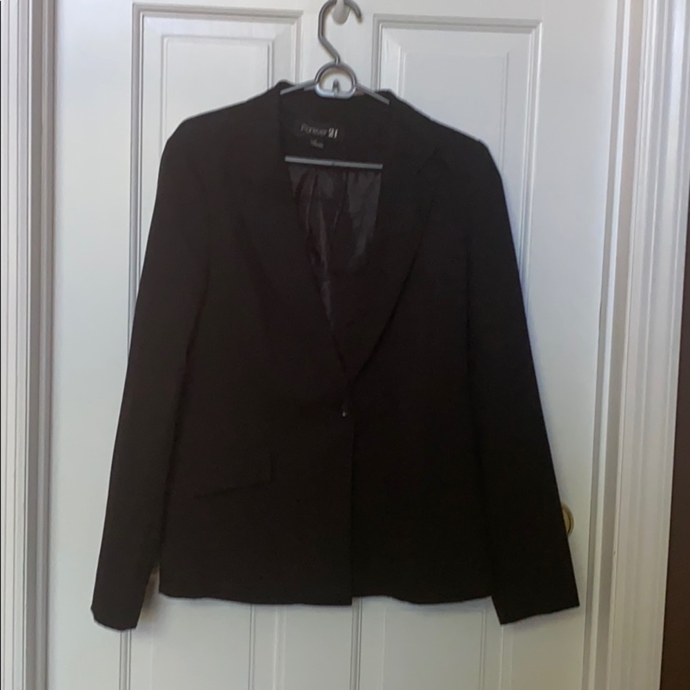 One Button Blazer - Picture 1 of 5